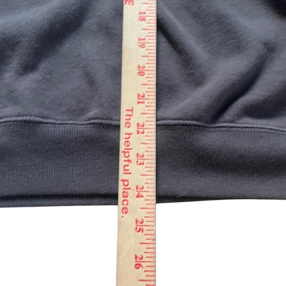 Hard Rock Cafe Womens Embroidered Pullover Sweatshirt Gray Multicolor Logo - Picture 4 of 5